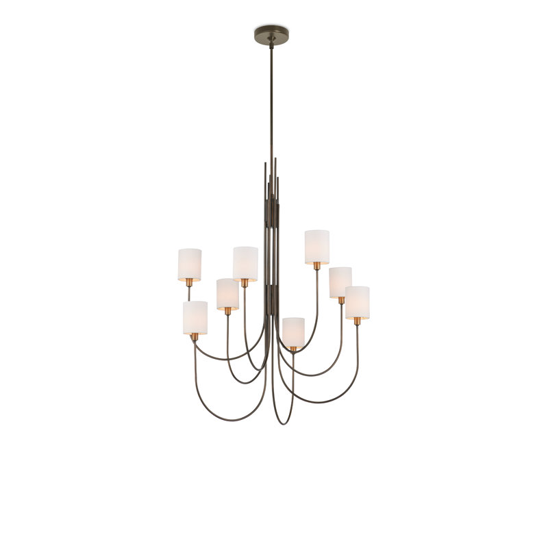 Archetype 8 - Light Dimmable Classic / Traditional Chandelier