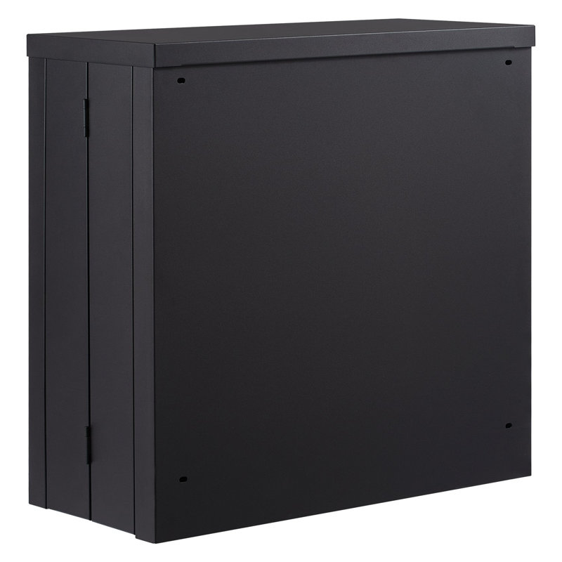Armoire de garage murale pliable VEVOR - Casier de rangement en acier robuste avec serrure et tablette réglable pour l'organisation des outils