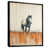 Black Floater Framed