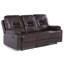 Faux Leather Reclining Sofa-26297198
