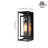 Rasharkin Classic Outdoor Wall Sconce 1 Light Rectangular Metal Frame and Clear Glass Shade Waterproof-1316760482-1308433313