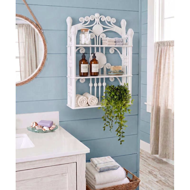 20 " W Wicker Shelving Unit