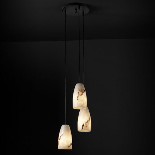 Aleynah 3 - Light Pendant, Dark Bronze, Tall Tapered Cylinder