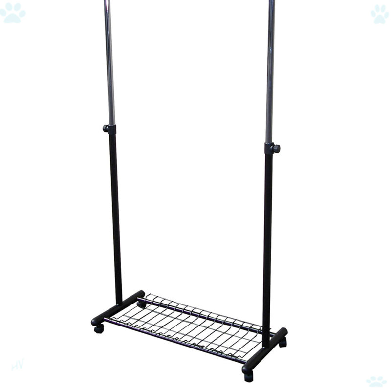 66" Tall Metal Coat Rack