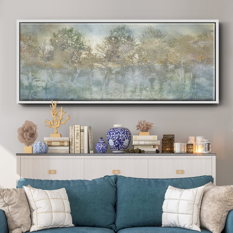 River Reflection- Framed Canvas