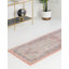 Tapis oriental rose poudré Leea-593023527