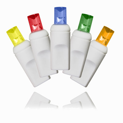 Lumières en fil blanc de 4 po