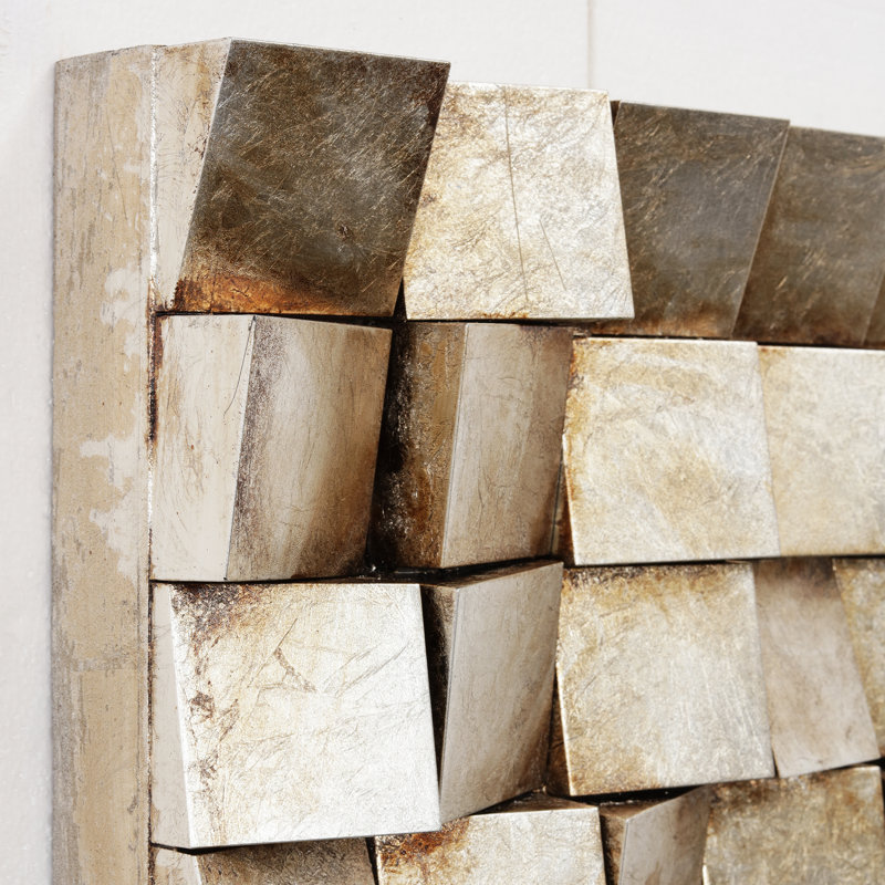 Textured 1 by Primo - Unframed Blocks on Wood