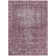 Machine Washable Indoor/Outdoor Christain ACN1228 Merlot Rug