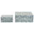 Ninon 2 Piece Handmade Mother Of Pearl Decorative Box Set