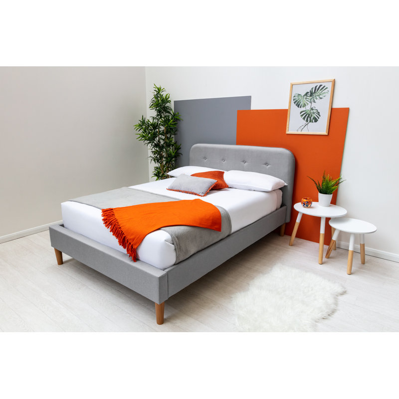 Derrick Upholstered Bed, Double (4'6), Pocket Memory