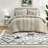 Comfortable Cotton Bedding Sets, Full Queen Striped Modern Home