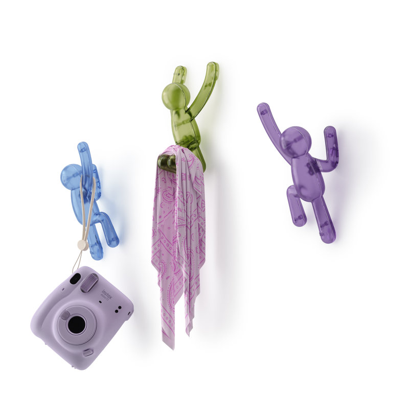  Crochets muraux Buddy, ensemble de 3