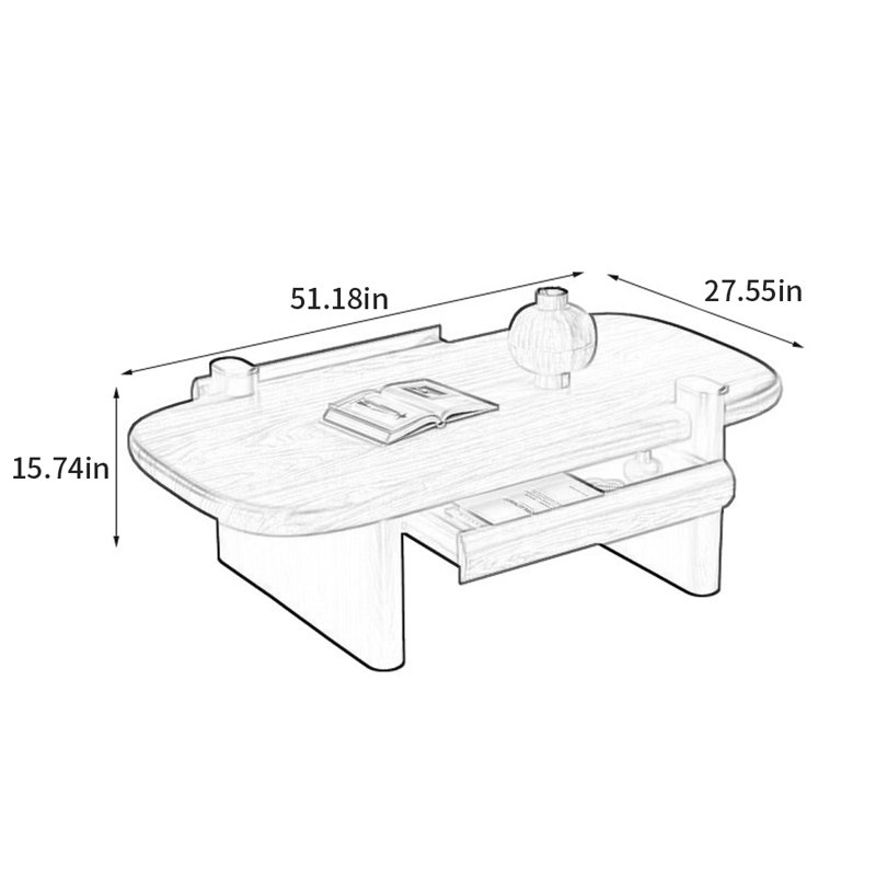 Collison, H 15,74 po x l 51,18 po x P 27,55 po