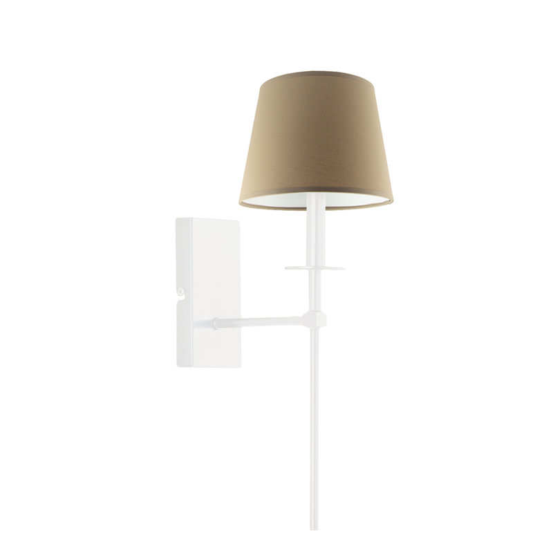 Mickael Steel Wallchiere, White, Beige
