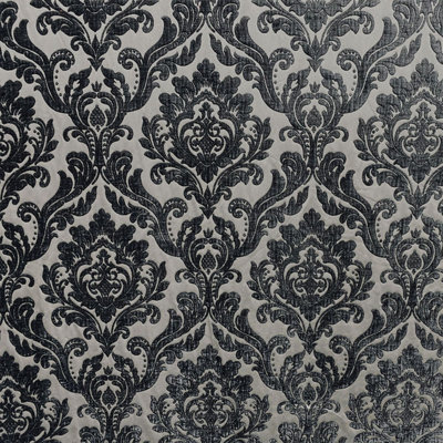 Damask Two Tone Velvet | Neiman Fabric