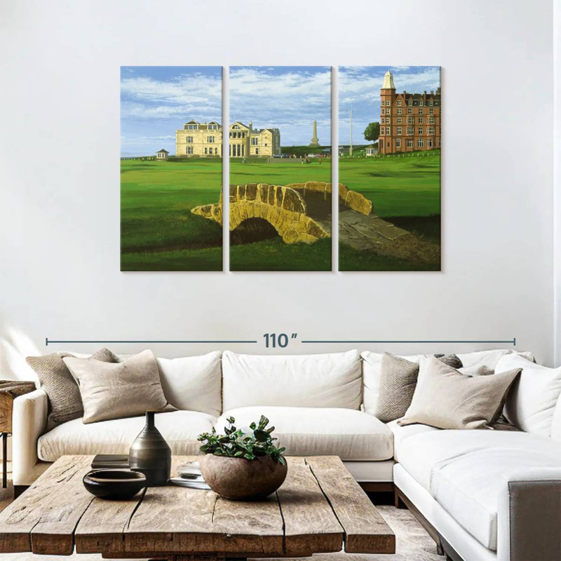 Rorry Golf Course V, 48" H x 74" W