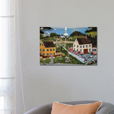 Springtime In New England by Karen Burke - Wrapped Canvas Gallery-Wrapped Canvas Giclée