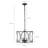 Congdon 3 - Light Bronze Drum Pendant