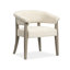Table de salle à manger extensible rectangulaire avec 2 bancs, 2 chaises et un buffet-2069413285