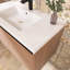 Meuble-lavabo simple 35,4 po avec plateau en résine-2039903246