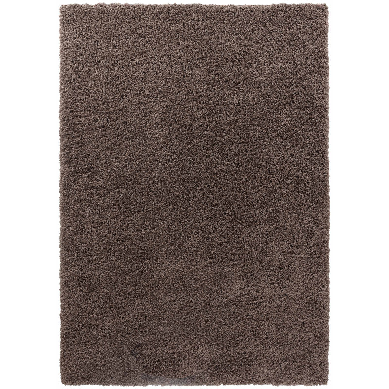 Esterly Shaggy Taupe Rug, Rectangle 160 x 230cm