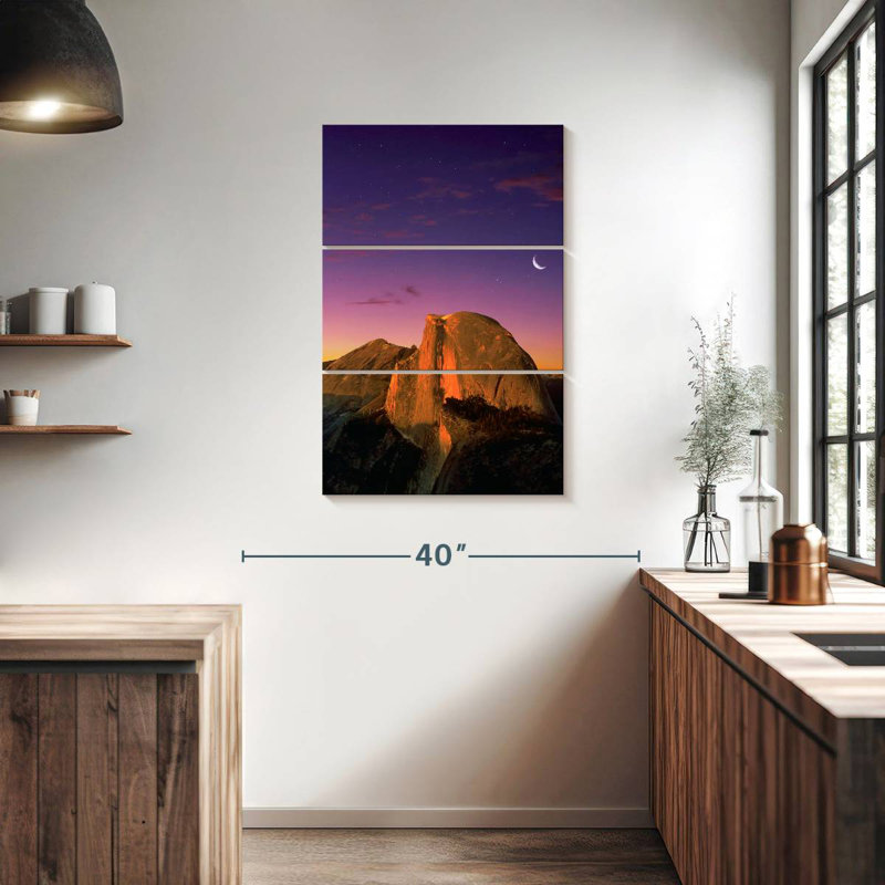 Half Dome At Twilight, 38" H x 24" W