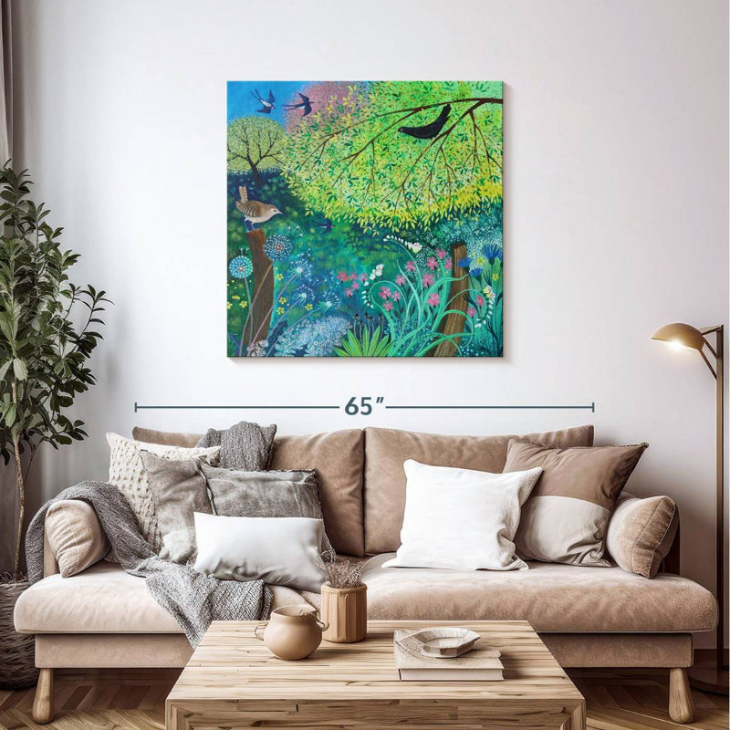 Brampt Jenny's Garden, 39" H x 39" W