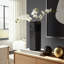 Vase à fleurs moderne arrondi pour la décoration intérieure - Vase de table décoratif pour le salon ou le vestibule-89109972-89109977