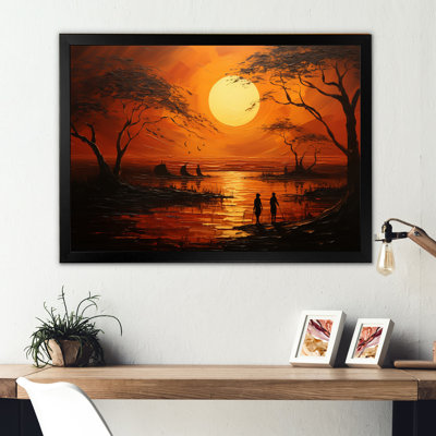 Madysun " African Tribal Sunset II "