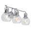 Éclairage pour meuble-lavabo en métal / verre bullé Gilbertson-119335090-123430034