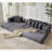 Oversize Cloud Sectional Couch (Left Facing Sofa)-1719534654-1719534644