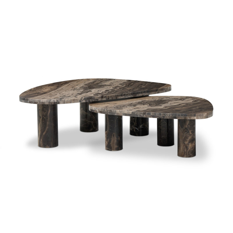 Zion Marble Nesting Coffee Table