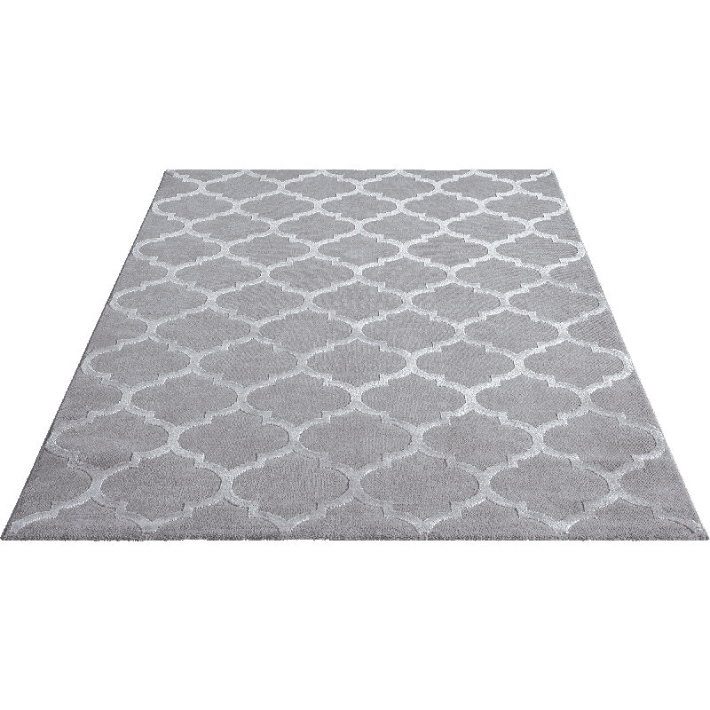 Kaela Hisaya Rug in Grey, Rectangle 120 x 170cm