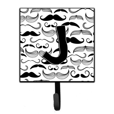 Porte-laisse moustache et crochet mural
