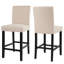 Tabouret de comptoir en bois massif de 25 po Gurrola-876203440