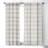Avilynn Holli Zollinger French Linen Stripe Navy 1pc Blackout Window Curtain Panel