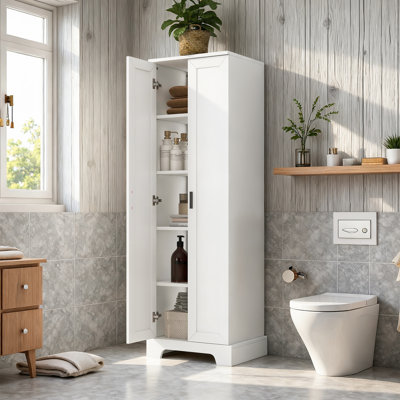 Armoire de rangement d'appoint avec tablette réglable