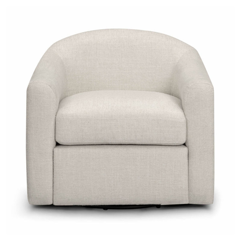 Chaise pivotante Thak, Crème