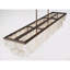 Lustre linéaire 8 lumières 60 "Olyra
