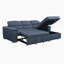 Ensemble de salon convertible 3 pièces en microfibre Jezebelle-1210988385