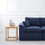 Canapé modulaire modulaire Cloud Couch, canapé moderne Comfy Cloud, 2 places avec housses de coussin Mobilier amovible pour le salon, la chambre à coucher, les appartements, les dortoirs, aucun assemblage requis-1087859872
