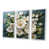 Cadre flottant blanc