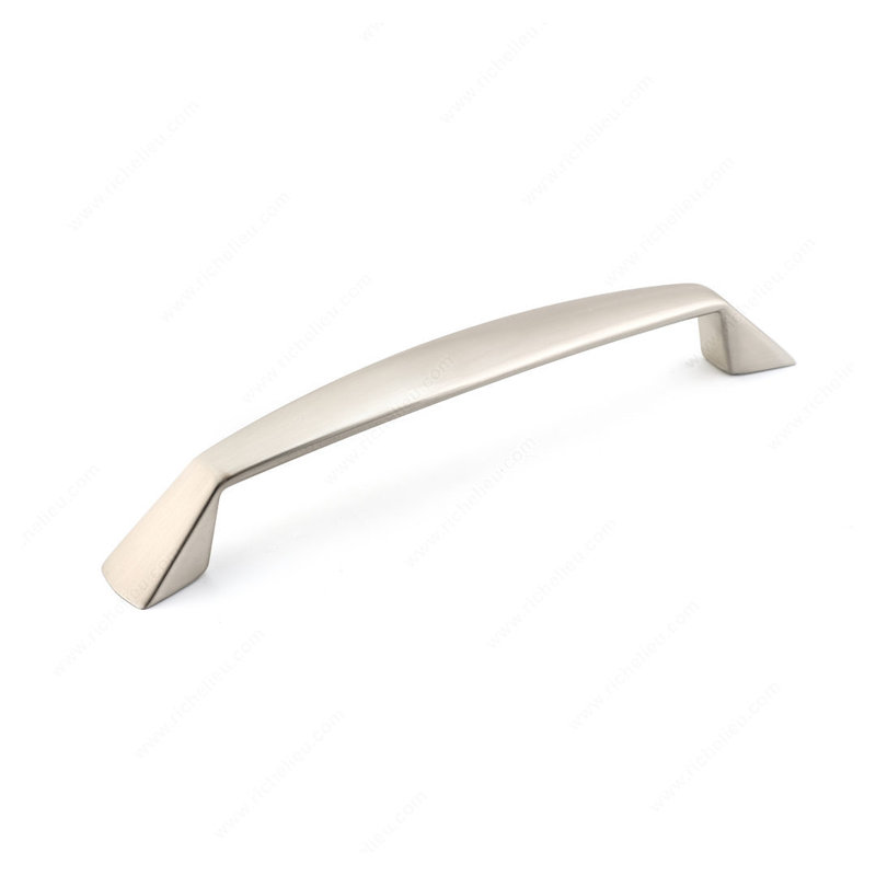 Poignée barre 6 5/16 po Expression Contemporary, Nickel brossé