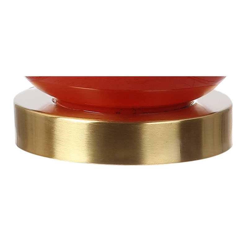 Lampe de table 20,5 "Galliano, Orange