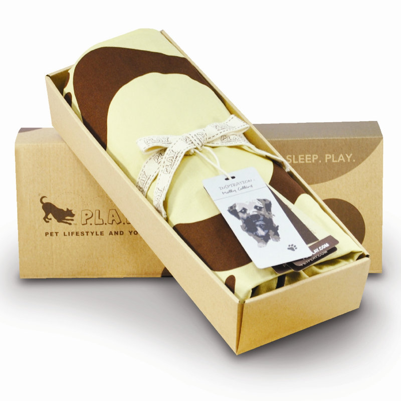 Housse de lit pour chien Footprints, Moyen - 36 po