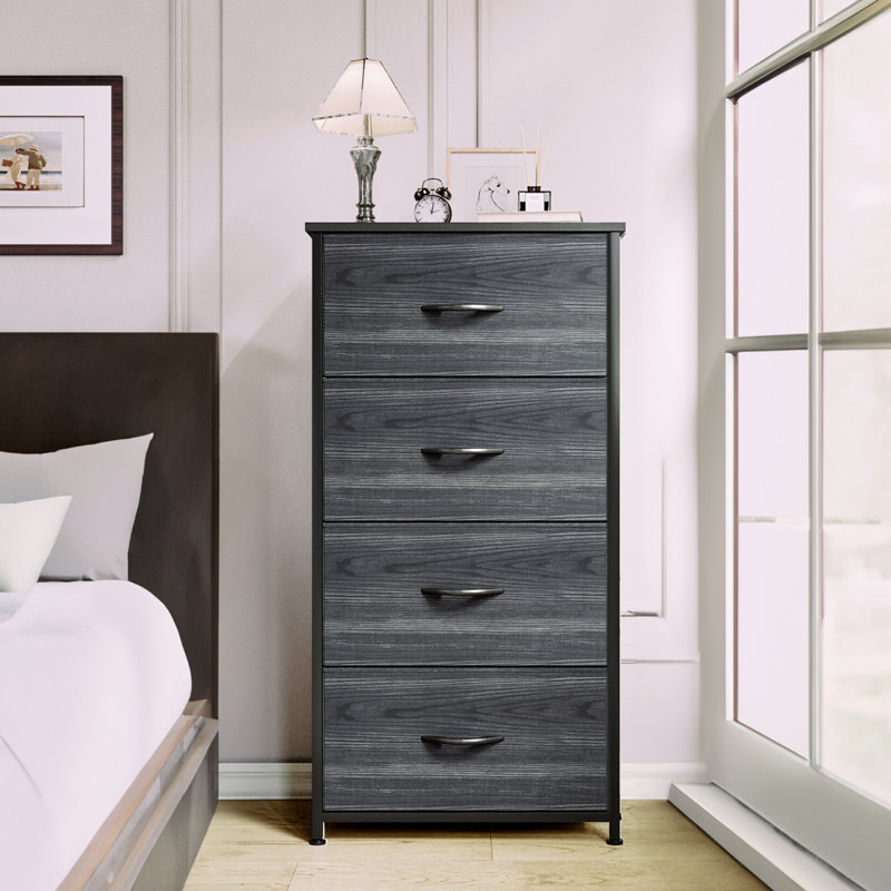 Kathiria Dresser, Charcoal Black/Black