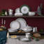 Ensemble de 4 bols Noritake Holly & Berry Gold, 10 po, 25 oz