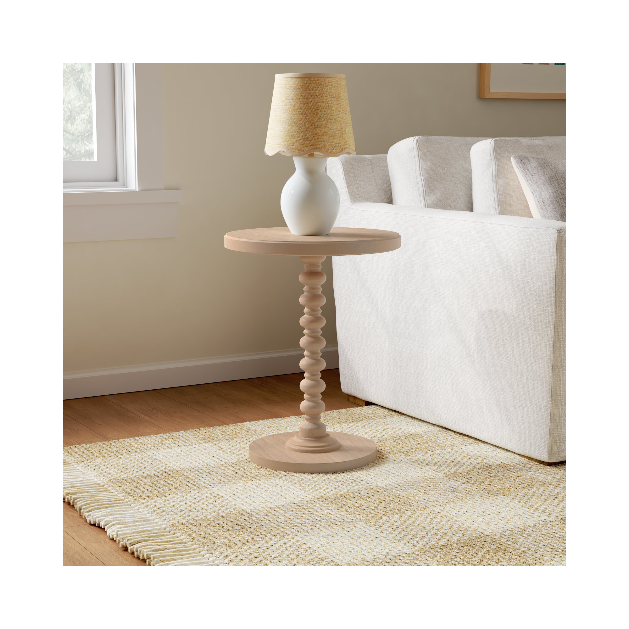 Fiama End Table, Natural