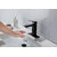 Robinet de lavabo de salle de bain à poignée simple